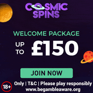 Cosmic Spins Casino New Slot Sites
