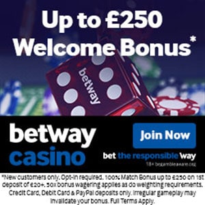 betway free spins